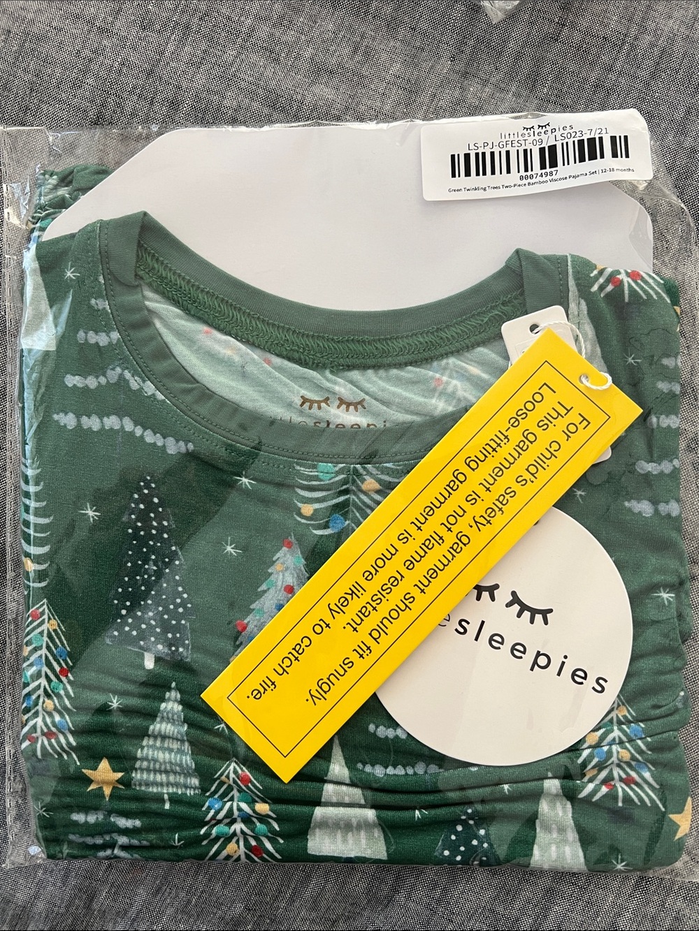 Little Sleepies Two Piece Pajama Set